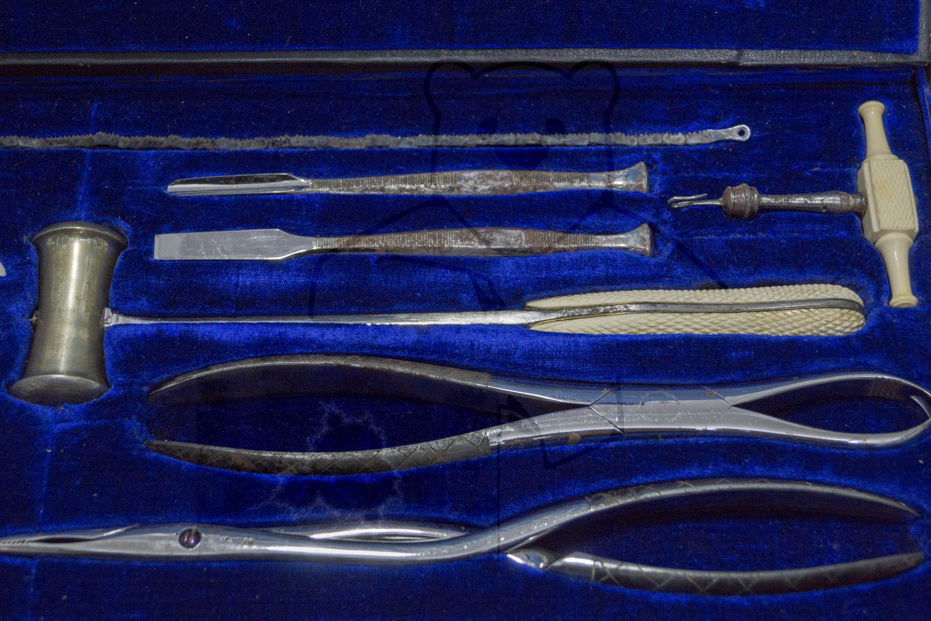 Instrumentenbox für allgemeine Operationen, ca. 1870'er Jahre